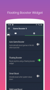اسکرین شات برنامه Game Booster X Free: Game Play Optimizer 2