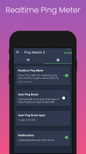 اسکرین شات برنامه Ping Master X: Set Best DNS For Gaming [Free] 3
