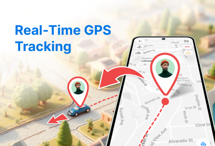 اسکرین شات 3 برنامه GPS Location Tracker for Phone