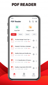 اسکرین شات 1 برنامه PDF Reader & PDF Viewer