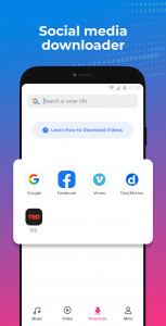 اسکرین شات 2 برنامه AnyPlay - Video Downloader