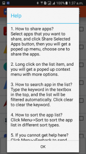 اسکرین شات برنامه Apps Share 5