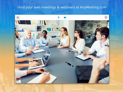 اسکرین شات برنامه AnyMeeting Webinars 8