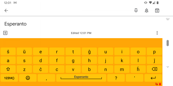 اسکرین شات برنامه Esperanto Language Pack 2