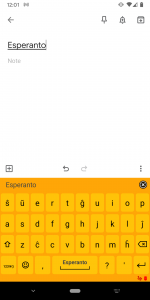 اسکرین شات 1 برنامه Esperanto Language Pack
