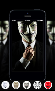 اسکرین شات برنامه Anonymous Mask Photo Maker CAM 1