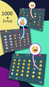 اسکرین شات برنامه Galaxy emoji theme for galaxy keyboard 2