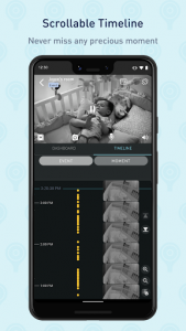 اسکرین شات برنامه Lollipop - Smart baby monitor 2