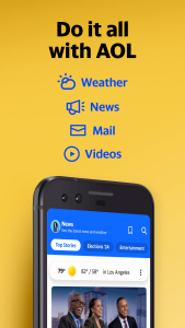 اسکرین شات برنامه AOL: Email News Weather Video 2