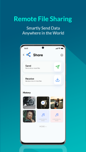 اسکرین شات 4 برنامه Smart Transfer: File Sharing
