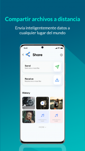 اسکرین شات 4 برنامه Smart Transfer: CompartirApp