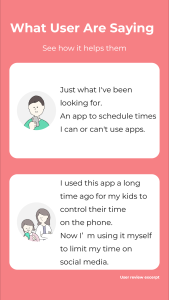 اسکرین شات 2 برنامه App Off Timer: Limit App Usage