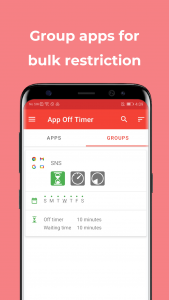 اسکرین شات 7 برنامه App Off Timer: Limit App Usage