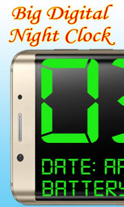 اسکرین شات برنامه Digital Clock Simple and Big 1