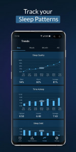 اسکرین شات برنامه Sleepzy: Sleep Cycle Tracker 2