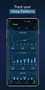 اسکرین شات برنامه Sleepzy: Sleep Cycle Tracker 3