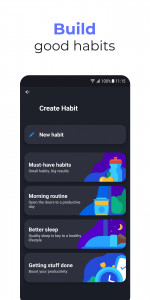 اسکرین شات برنامه Productive - Habit tracker 1