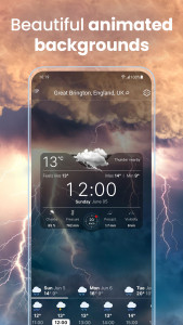 اسکرین شات برنامه Weather Live° - Forecast 3
