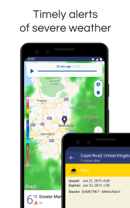 اسکرین شات 3 برنامه Clime: Weather Radar Live