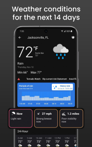 اسکرین شات برنامه Clime: NOAA Weather Radar Live 4