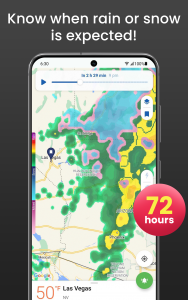 اسکرین شات 1 برنامه Clime: NOAA Weather Radar Live