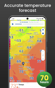 اسکرین شات 5 برنامه Clime: NOAA Weather Radar Live