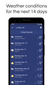 اسکرین شات 5 برنامه Clime: Weather Radar Live