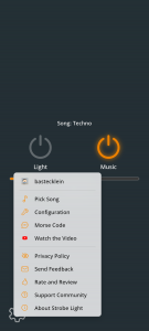 اسکرین شات 3 برنامه Strobe Light