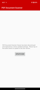 اسکرین شات برنامه PDF Document Scanner Classic 1