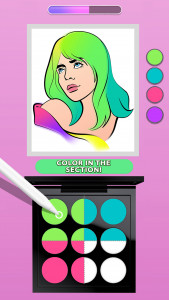 اسکرین شات بازی Makeup Kit - Color Mixing 3