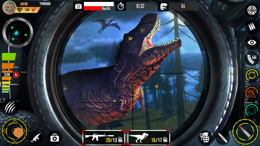 اسکرین شات بازی Real Dino Hunting Gun Games 5