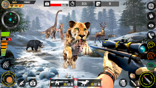 اسکرین شات بازی Real Dino Hunting Gun Games 6