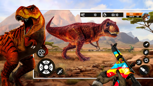 اسکرین شات بازی Dino Hunter Zoo Dinosaur Games 7