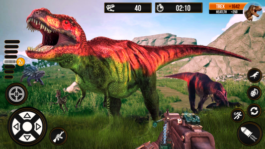 اسکرین شات بازی Dino Hunter Zoo Dinosaur Games 8