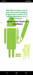 اسکرین شات 1 برنامه Apk Editor Pro