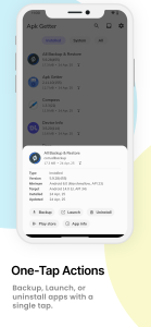 اسکرین شات 4 برنامه APK Manager & Installer