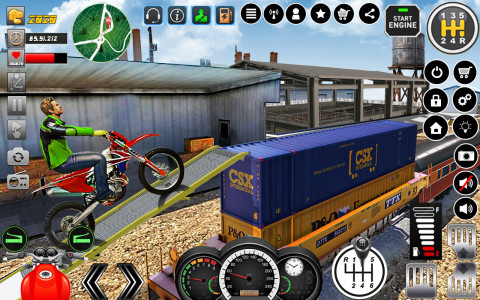 اسکرین شات برنامه Impossible Ramp Bike Stunt 2