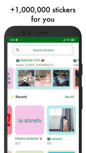 اسکرین شات 2 برنامه Pop Stickers - Sticker Maker