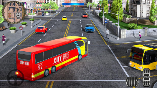 اسکرین شات برنامه Modern City Coach Bus Driving 3