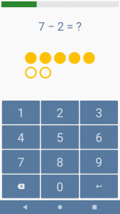اسکرین شات 2 بازی Math for kids - Addition