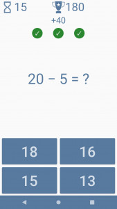 اسکرین شات 4 بازی Math for kids - Addition