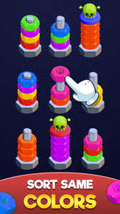 اسکرین شات 3 بازی Nuts and Bolts: Sort Puzzle