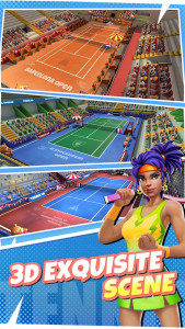 اسکرین شات بازی Tennis Go: World Tour 3D 2