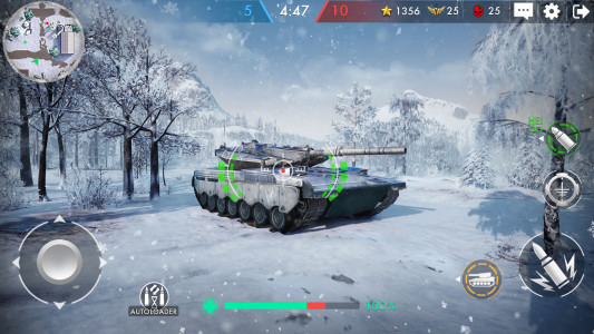 اسکرین شات بازی Tank Warfare: PvP Tanks Blitz 5