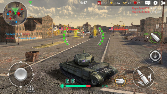 اسکرین شات بازی Tank Warfare: PvP Battle Game 8