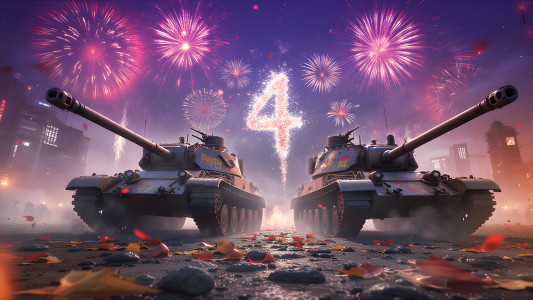اسکرین شات بازی Tank Warfare: PvP Tanks Blitz 1