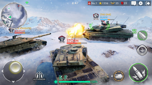 اسکرین شات 5 بازی Tank Warfare: PvP Tanks Blitz