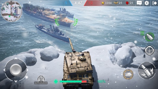 اسکرین شات بازی Tank Warfare: PvP Tanks Blitz 2