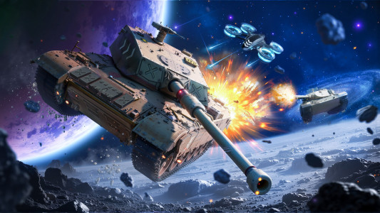 اسکرین شات 2 بازی Tank Warfare: PvP Tanks Blitz