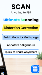 اسکرین شات 2 برنامه LightPDF Scanner: Scan & OCR